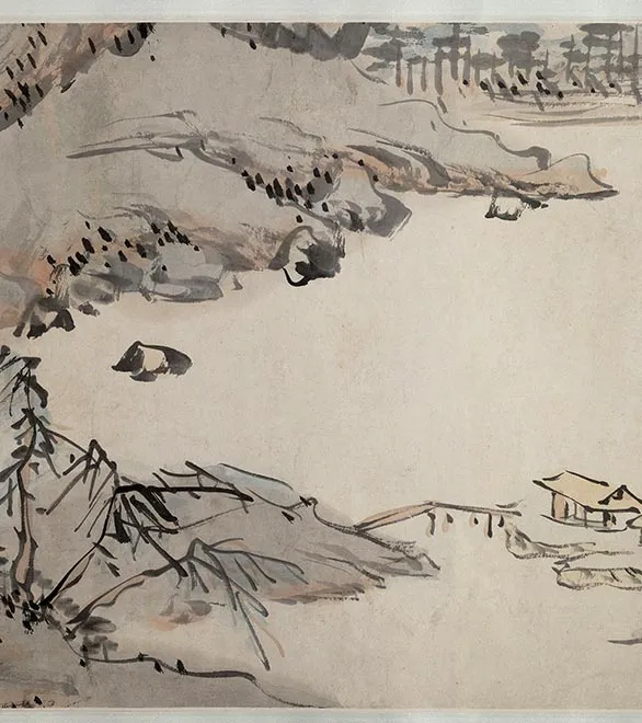 传陈淳《江山无尽图》卷_23