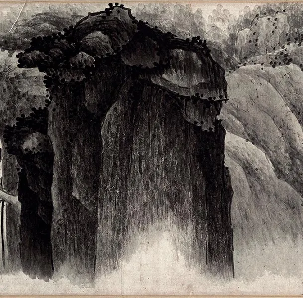 龚贤山水画《千岩万壑图》卷_25
