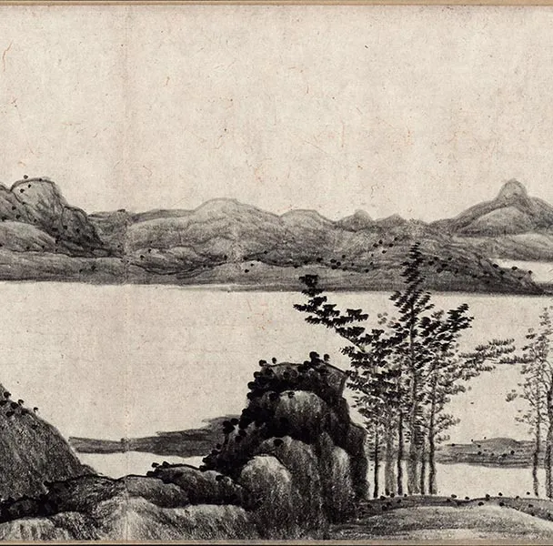 龚贤山水画《千岩万壑图》卷_35