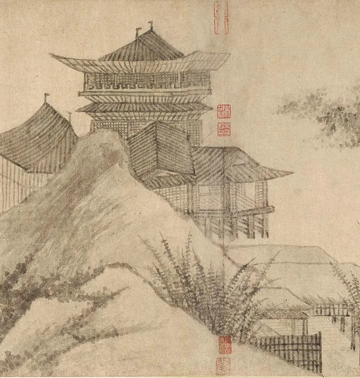 吴镇《渔父图卷-》_06