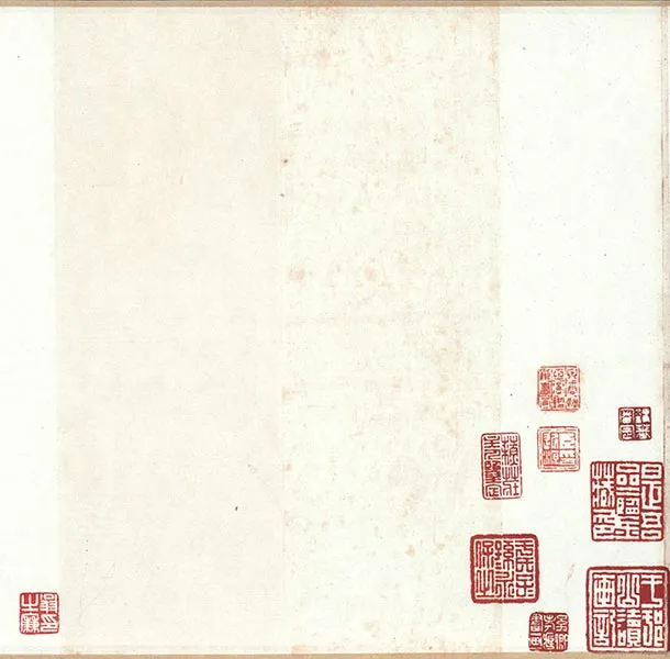 龚贤山水画《千岩万壑图》卷_01