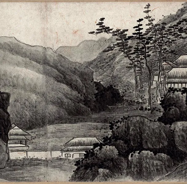 龚贤山水画《千岩万壑图》卷_28