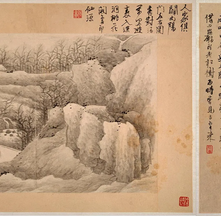 清龚贤山水小景册_03