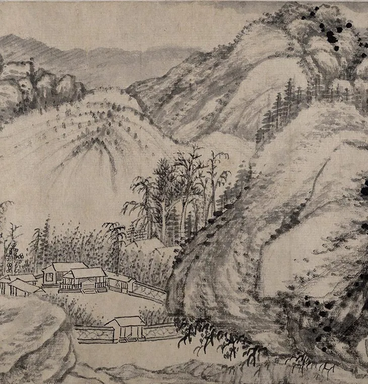 柳堉《溪山行旅图》卷_12