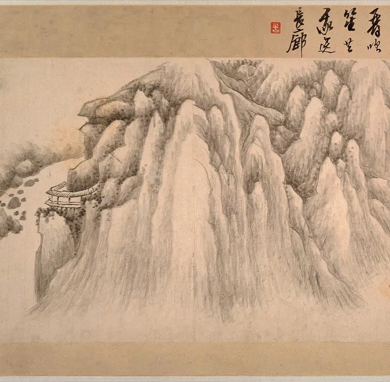 清龚贤山水小景册_07