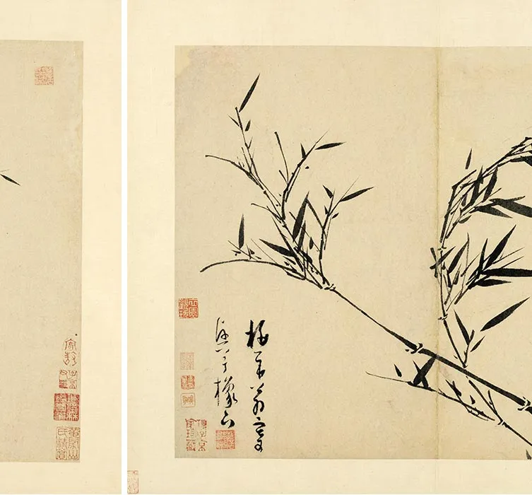 吴镇《墨竹谱册》_09