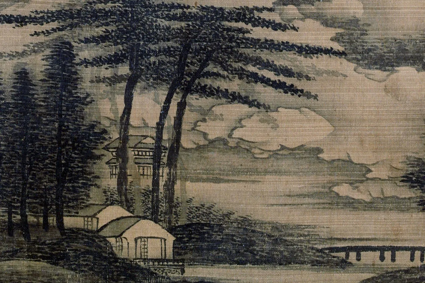 高岑拟古山水画册（共10幅） - 国画作品高清大图下载- 集古作网