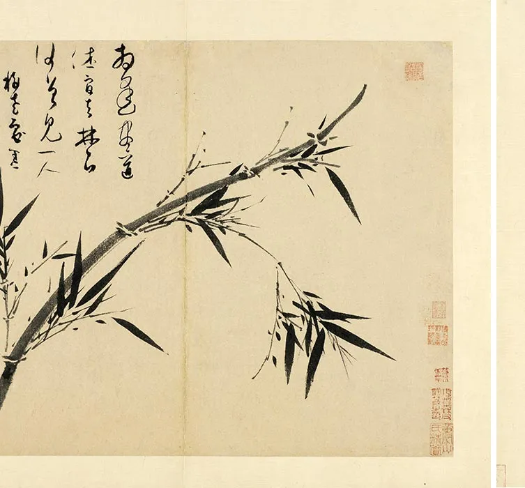 吴镇《墨竹谱册》_13