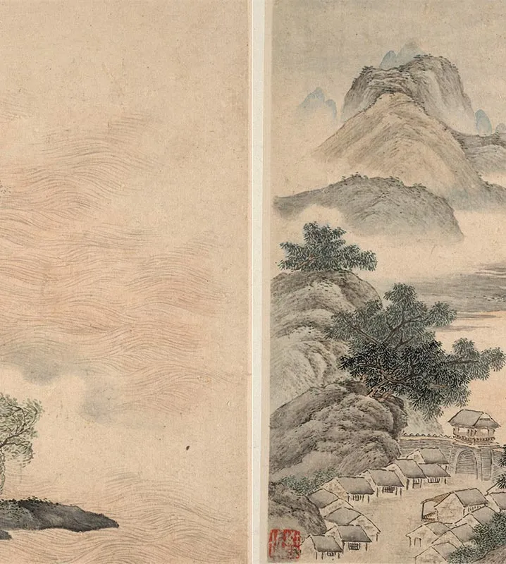 清樊圻山水图册_06