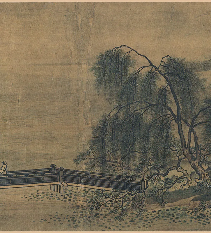 马麟《荷乡清夏图卷》_09