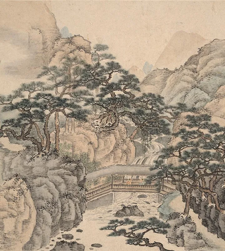 清樊圻山水图册_08