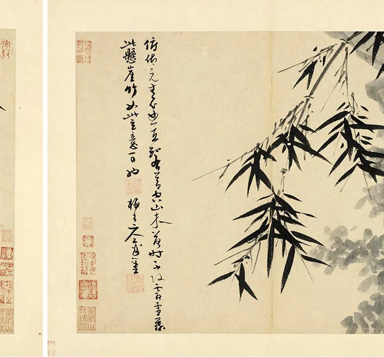 吴镇《墨竹谱册》_15