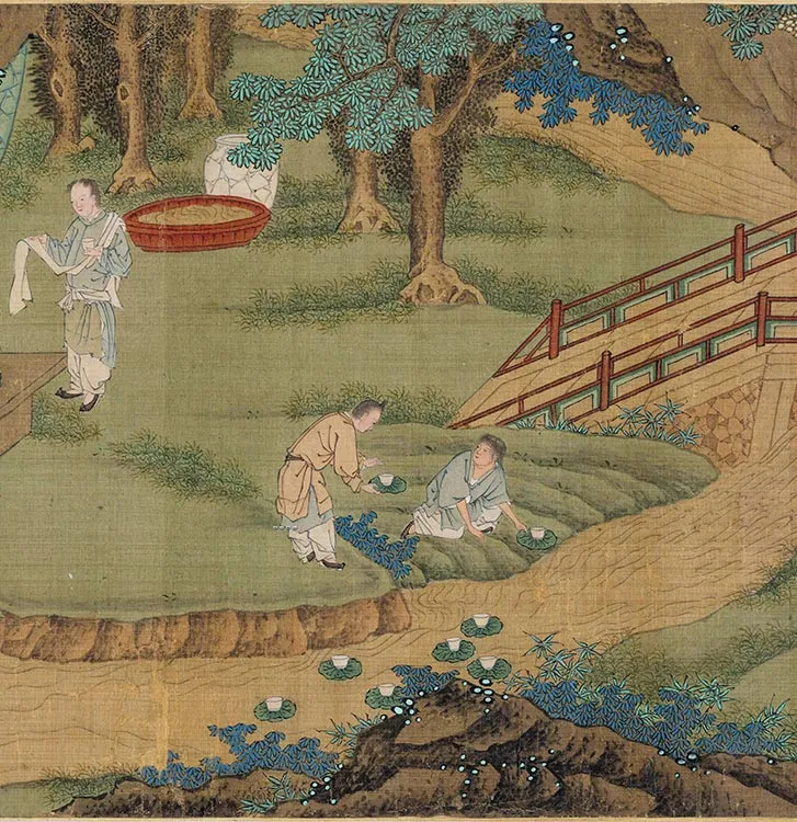 樊沂《兰亭修禊图卷》全卷_21