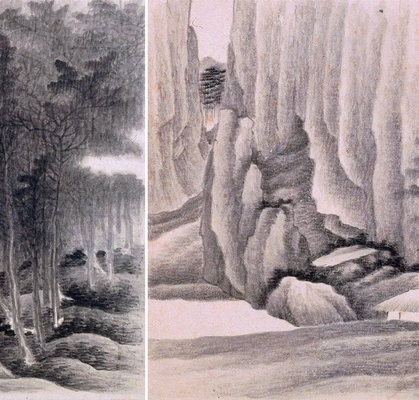 清龚贤山水画册_02