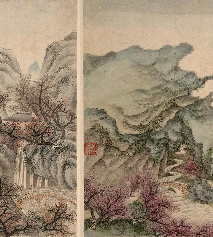 清樊圻山水图册_02