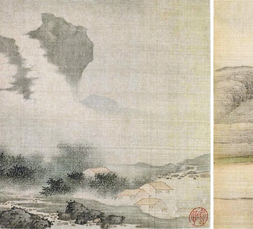 清谢荪《画山水图册》_04