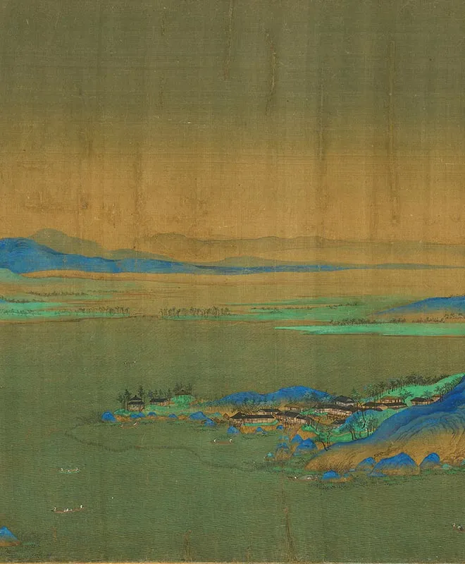 王希孟《千里江山图卷》全卷_06