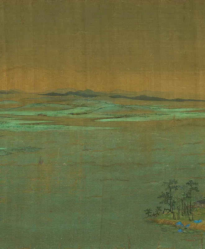 王希孟《千里江山图卷》全卷_26