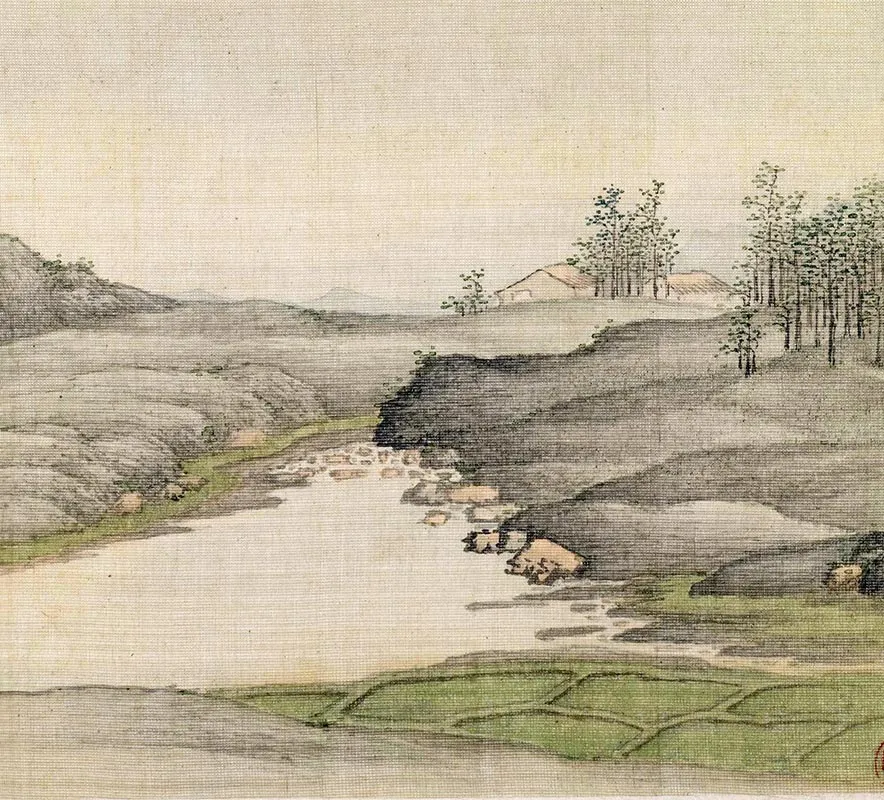 清谢荪《画山水图册》_05