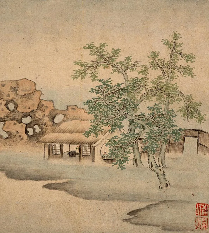 清樊圻山水图册_11