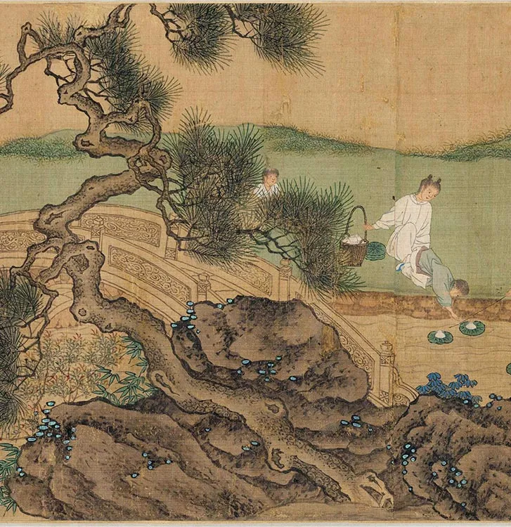 樊沂《兰亭修禊图卷》全卷_12