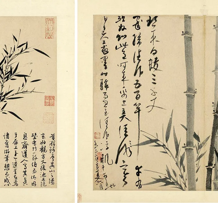 吴镇《墨竹谱册》_03