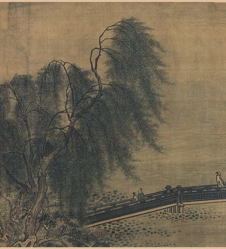 马麟《荷乡清夏图卷》_08