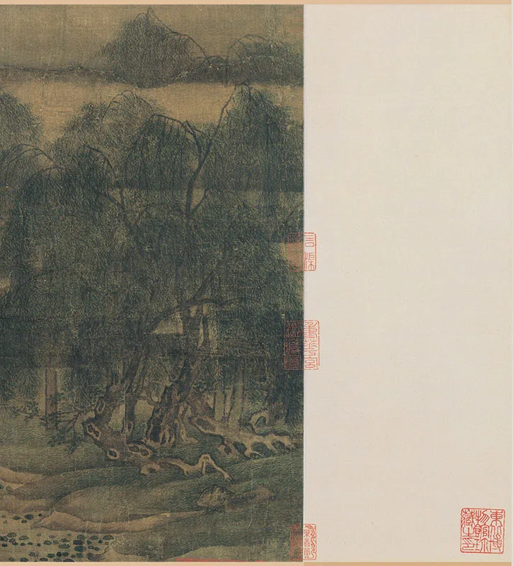 马麟《荷乡清夏图卷》_11