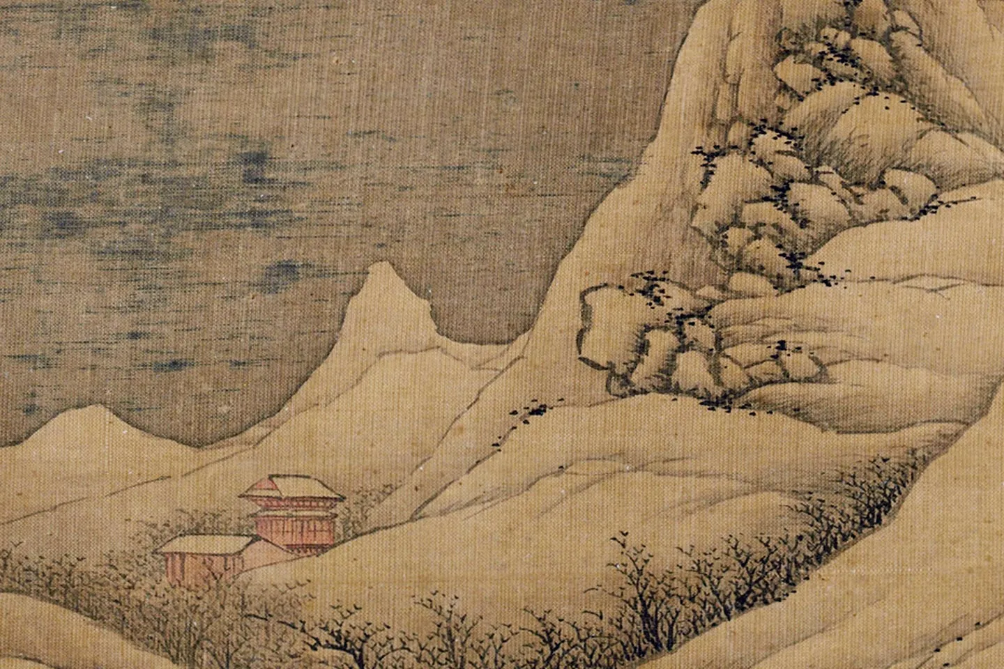 高岑拟古山水画册（共10幅） - 国画作品高清大图下载- 集古作网