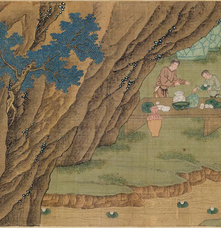 樊沂《兰亭修禊图卷》全卷_20