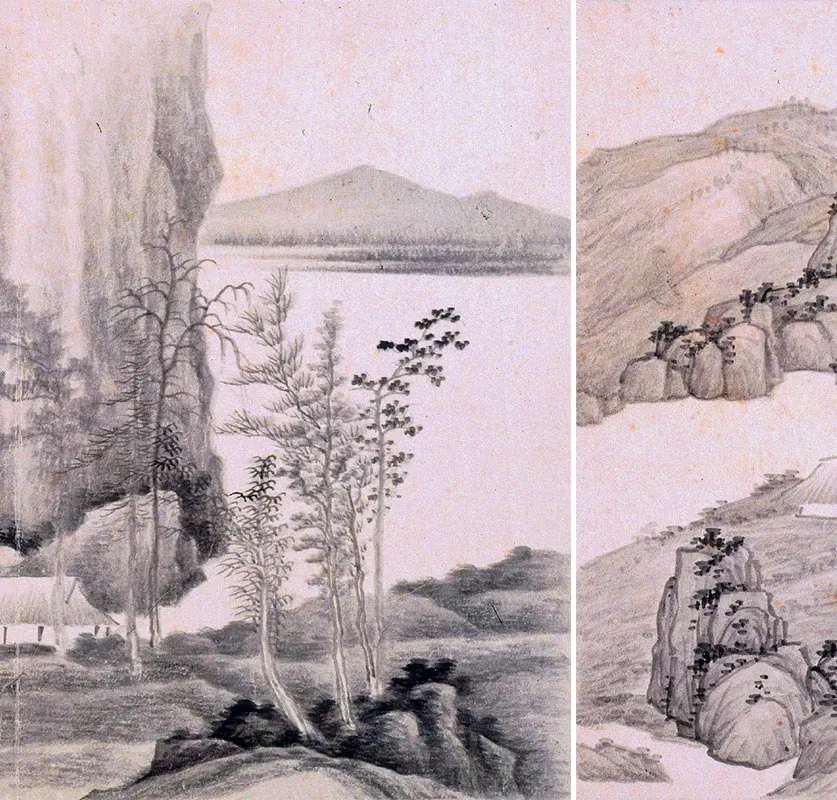 清龚贤山水画册_03