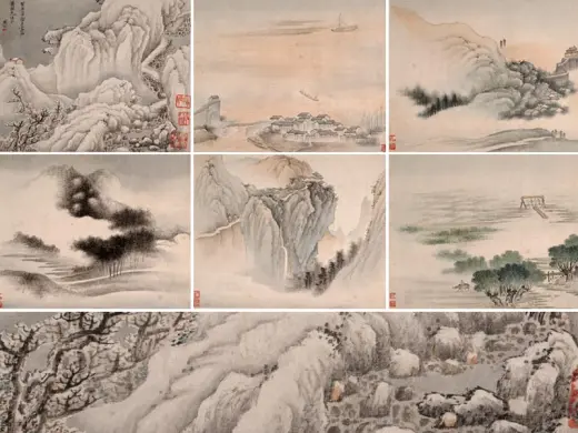 国画作品高清大图下载高清图片- 集古作网