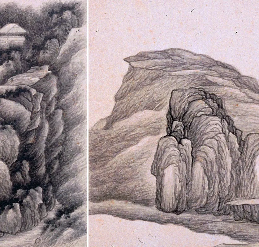 清龚贤山水画册_10