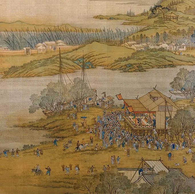 清院本《清明上河图》卷_28