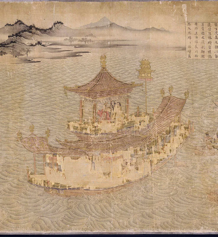 宋摹顾恺之洛神赋图卷_04