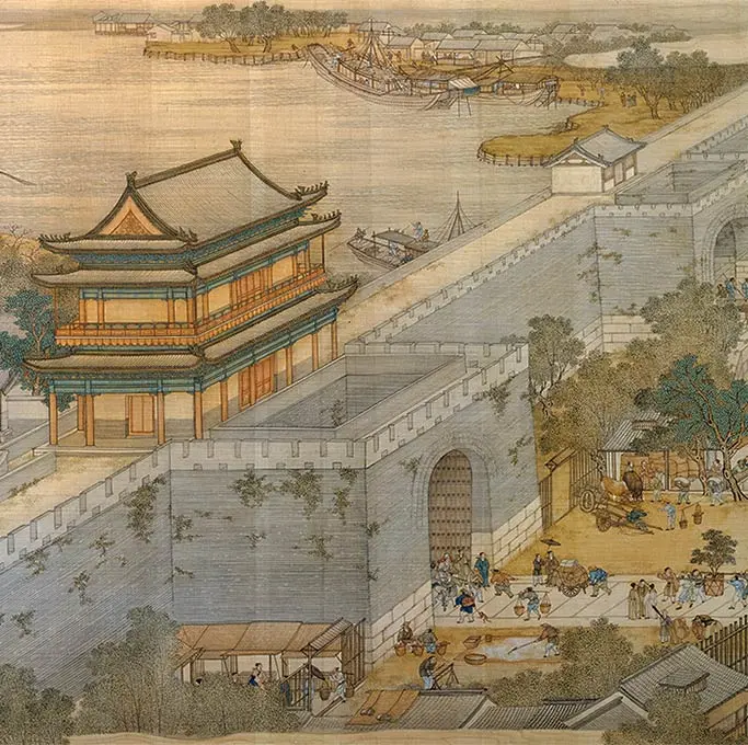 清院本《清明上河图》卷_18