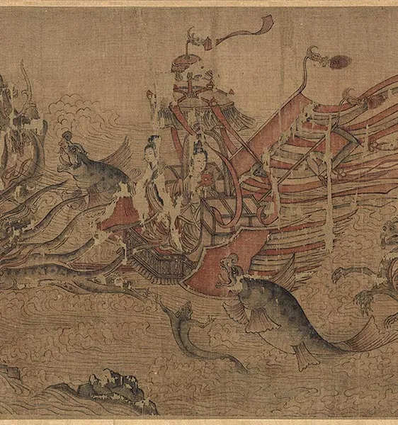 宋摹《顾恺之洛神赋图》卷_13