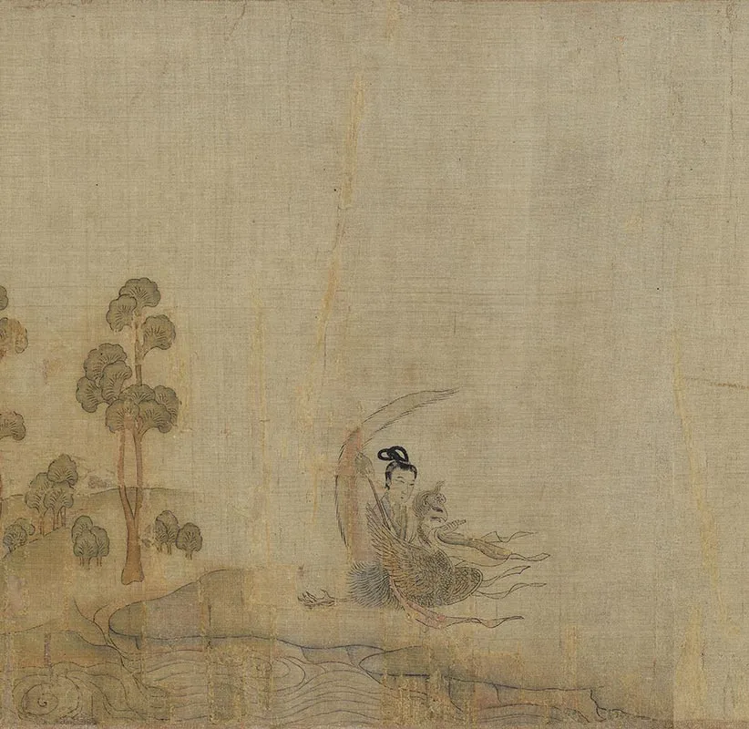 摹顾恺之洛神赋图卷_14