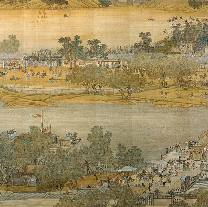 清院本《清明上河图》卷_21