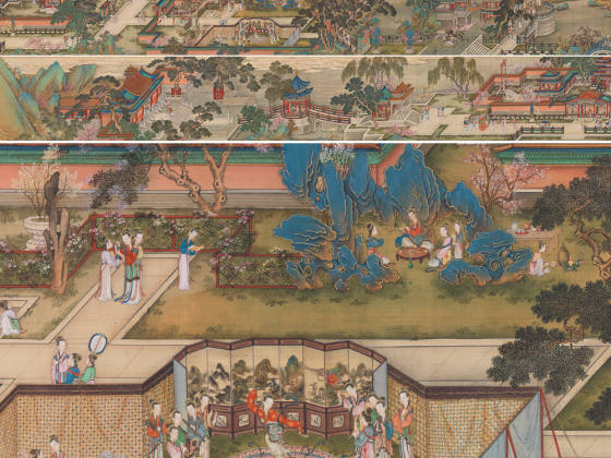 清院本《汉宫春晓图》卷 (乙本)