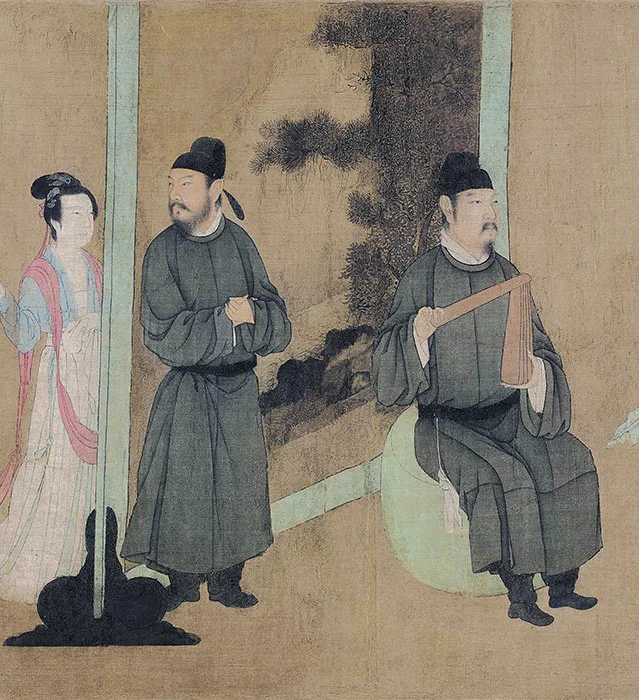 顾闳中《韩熙载夜宴图》全卷_12