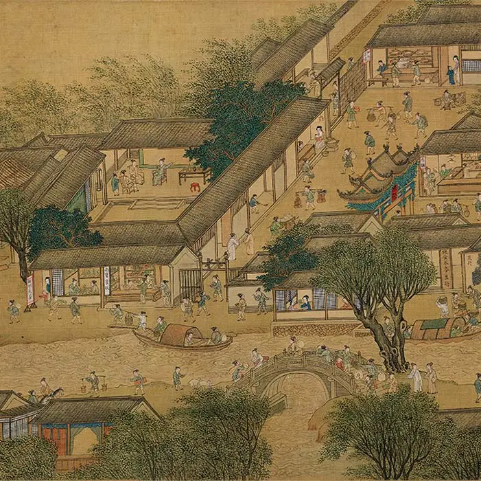 仇英-《明版清明上河图》卷_09