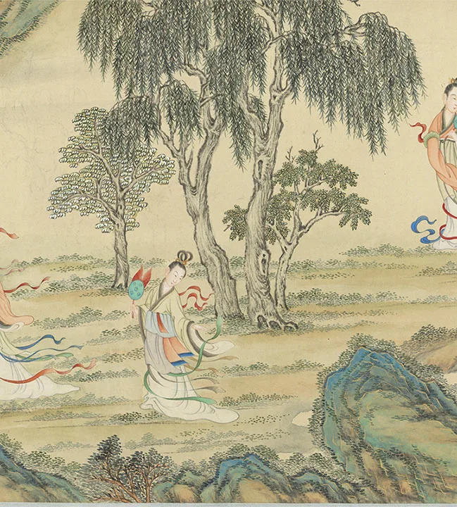 清丁观鹏摹顾恺之洛神图_16