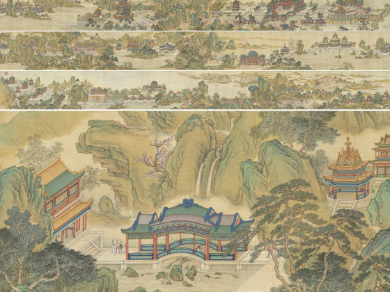 清院本《清院本汉宫春晓图》长卷(甲本)