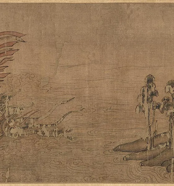 宋摹《顾恺之洛神赋图》卷_14