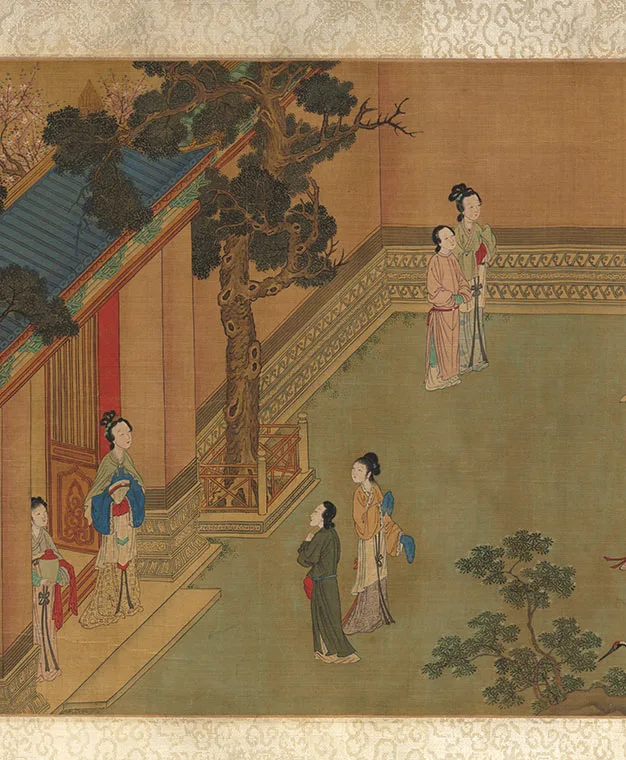 传仇英汉宫春晓图卷_15