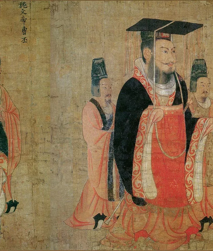 阎立本《历代帝王图》卷_11