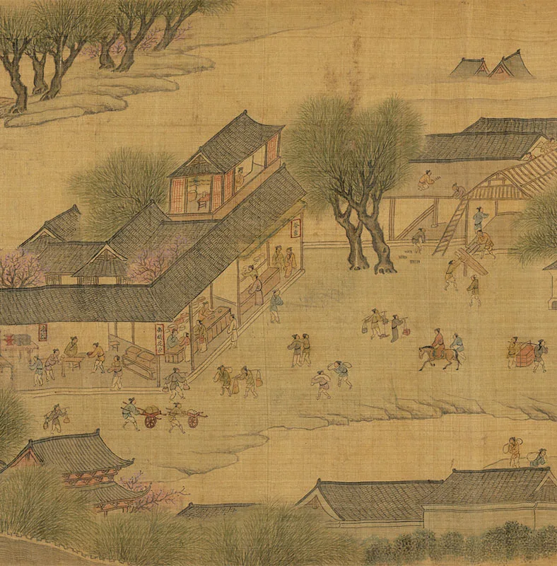 传仇英清明上河图卷_02