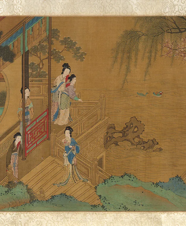 传仇英汉宫春晓图卷_07