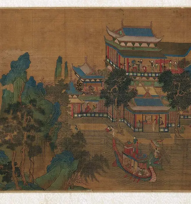 清人伪款仇英《摹宋张择端清明上河图》卷_17